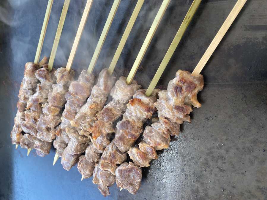 skewer treeの様子
