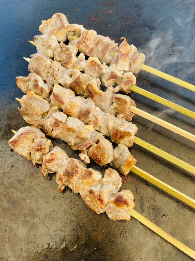 skewer treeの様子