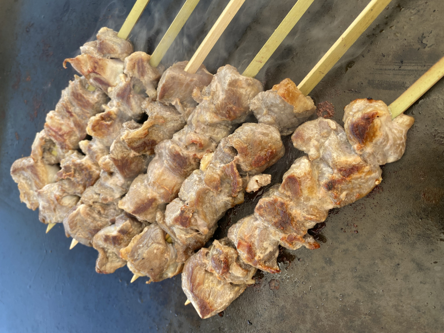 skewer treeの様子